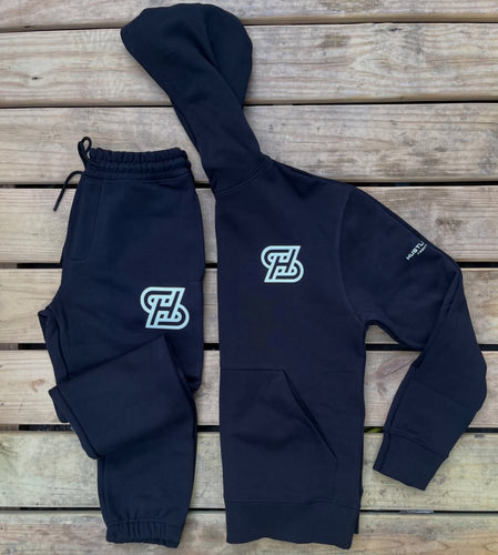 Everyday Black & White Sweatsuit