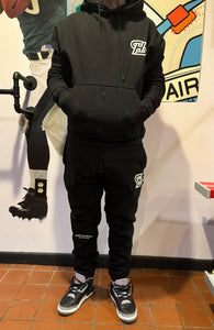 Everyday Black & White Sweatsuit